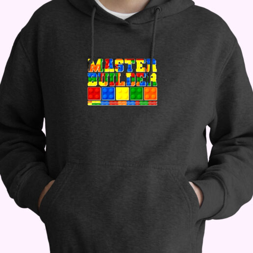 Cool Master Builder Lego Fan Essential Hoodie