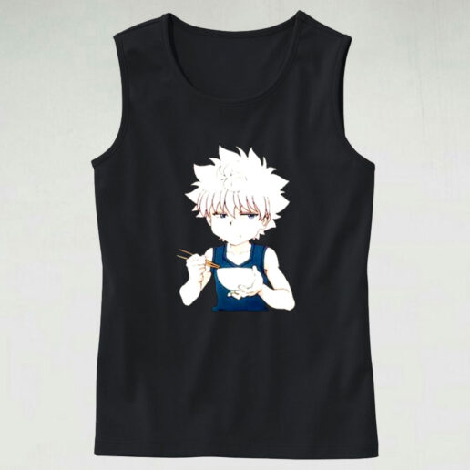 Cute Killua Zoldyck Hunter X Hunter Funny Meme Manga Baka Otaku Graphic Tank Top