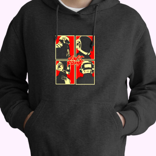 Daft Punk Artwork Essential Hoodie