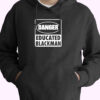 Danger Educated Black Man Essential Hoodie