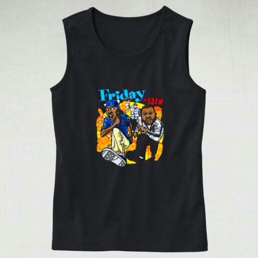 Deebo X Friday The 13th Horror Movie Graphic Tank Top