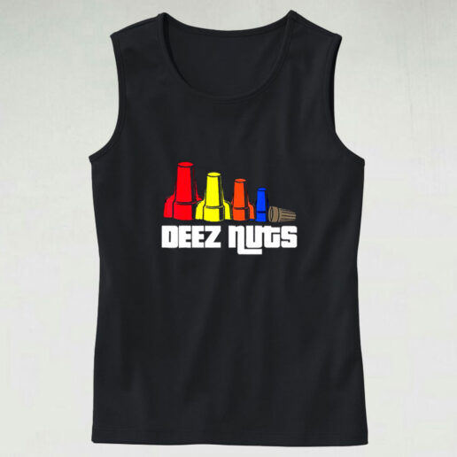 Deez Nuts Electrician Graphic Tank Top