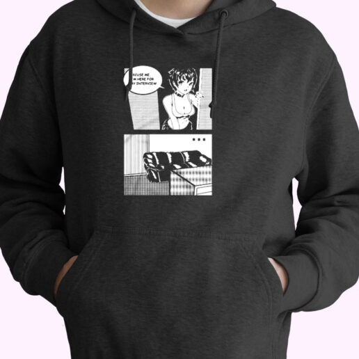 Delete Your History Excuse Me I’m Here For My Interview Essential Hoodie