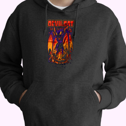 Devil Bat Halloween Essential Hoodie