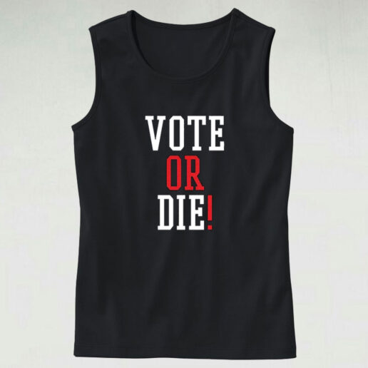 Diddy Vote Or Die Graphic Tank Top