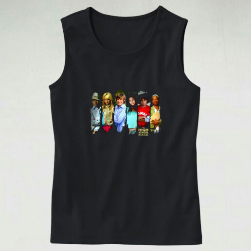 Disney Channel High School Musical Characters Graphic Tank Top