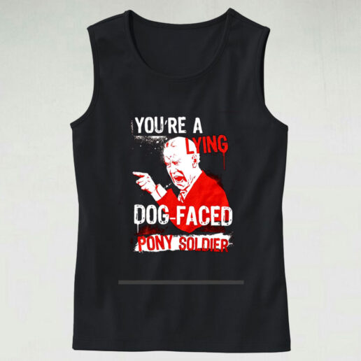 Dog Faced Pony Soldier Graphic Tank Top