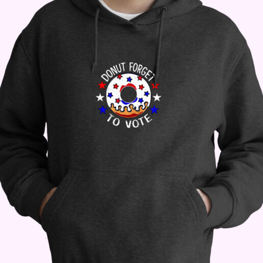 Donut Forget To Vote Essential Hoodie