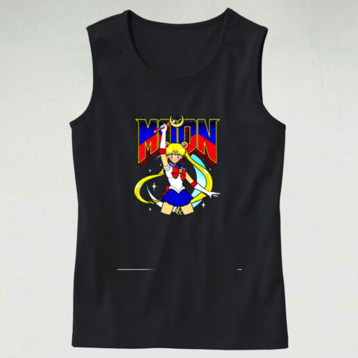 Doom Sailor Moon Magic Game Anime Graphic Tank Top