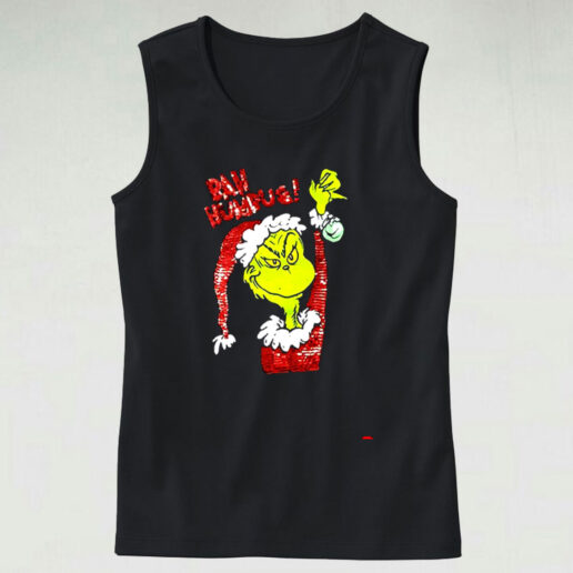 Dr. Seuss The Grinch Girls Kids Christmas Graphic Tank Top