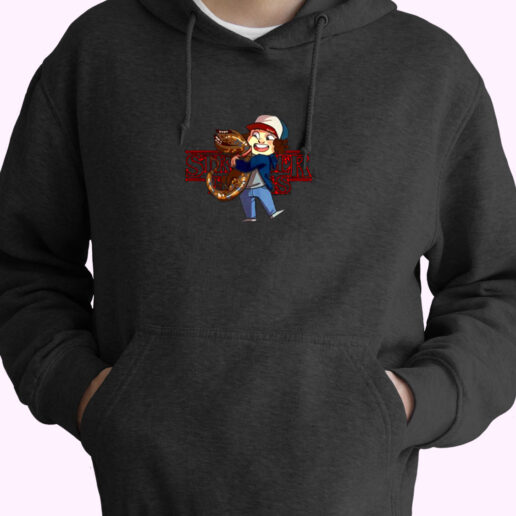 Dustin And His Pet D’artagnan Dart Stranger Things Essential Hoodie