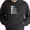 Eat Sleep Anime Repeat Funny Japanese Manga Essential Hoodie