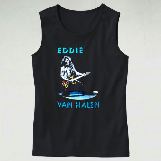 Eddie Van Halen Guitar Graphic Tank Top