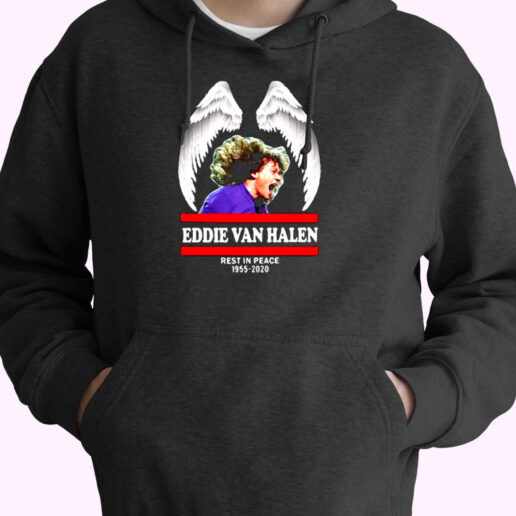 Eddie Van Halen Rest In Peace 1955 2020 Essential Hoodie