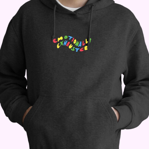 Emotionally Exhausted Essential Hoodie