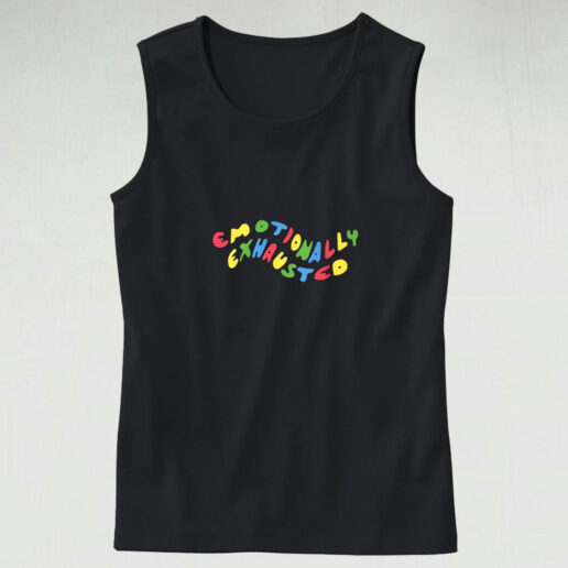 Emotionally Exhausted Graphic Tank Top