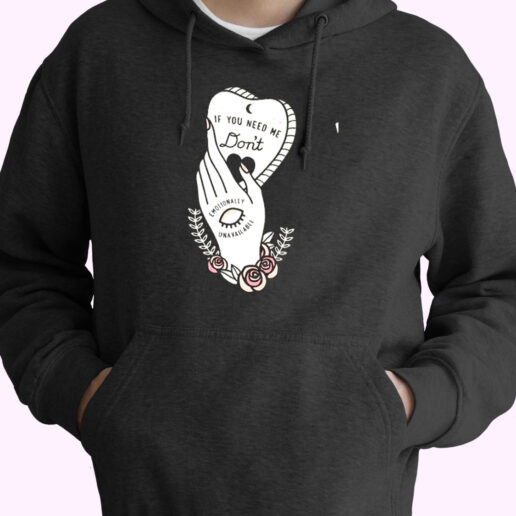 Emotionally Unavailable Essential Hoodie