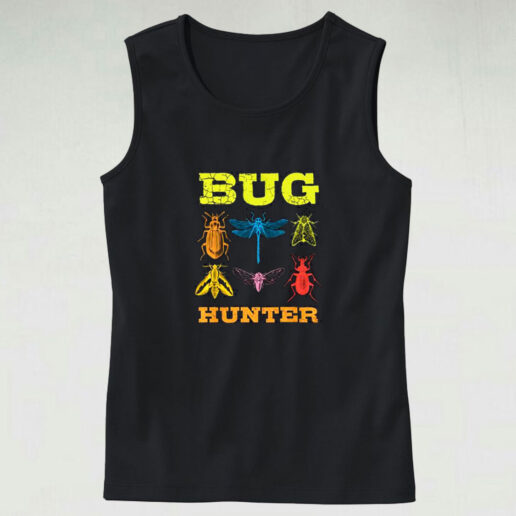 Entomology Bug Hunter Graphic Tank Top