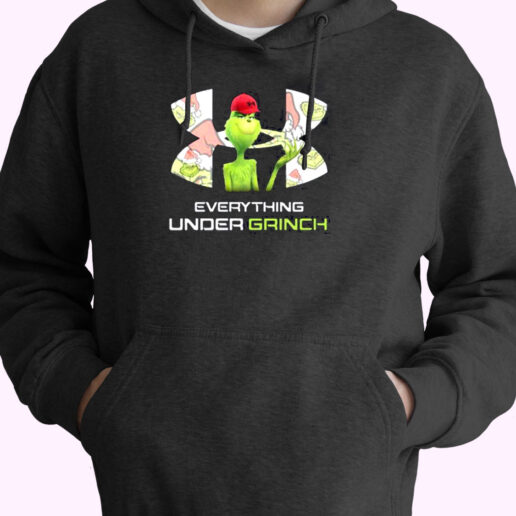 Everything Under Grinch Under Armour Essential Hoodie