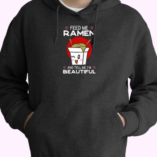 Feed Me Ramen Japanese Essential Hoodie