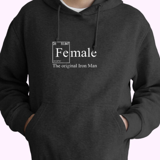 Female The Origional Ironman Essential Hoodie