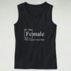 Female The Origional Ironman Graphic Tank Top