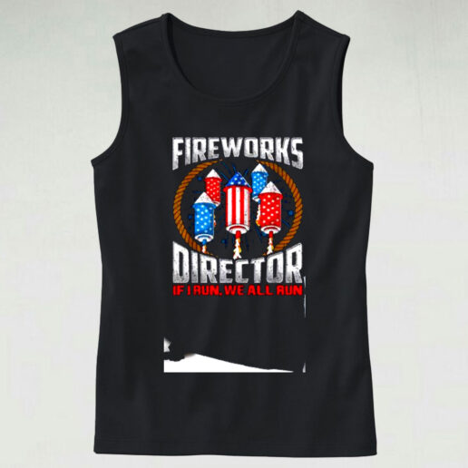 Firework Director Graphic Tank Top