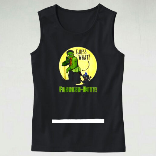 Frankenstein Funny Halloween Graphic Tank Top