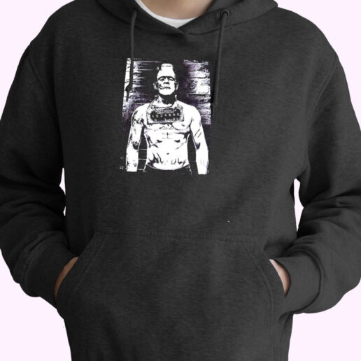 Frankenstein Mugh Shot Essential Hoodie