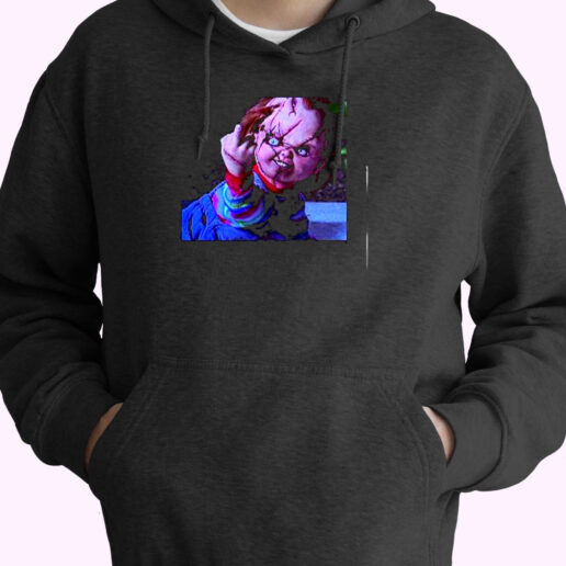 Fuck Horror Chucky Essential Hoodie