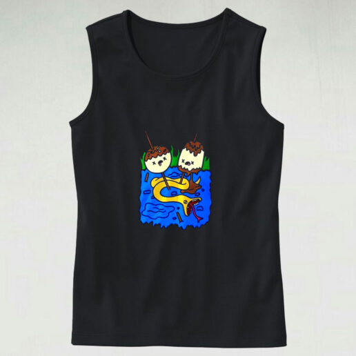 Funny Finn And Jake Graphic Tank Top