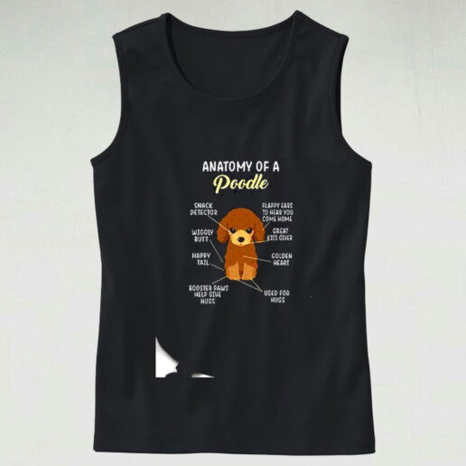 Funny Poodle Lover Graphic Tank Top