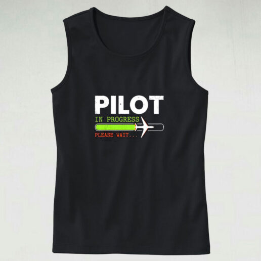 Future Pilot Plane Graphic Tank Top