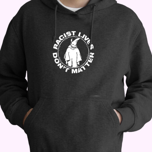 Ghost Racist Lives Don’t Matter Essential Hoodie