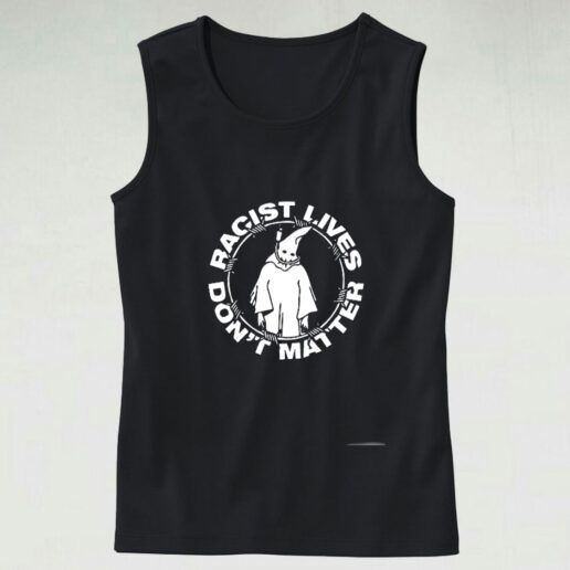 Ghost Racist Lives Don’t Matter Graphic Tank Top