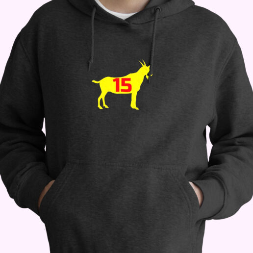 Goat 15 Kansas Football Vintage Kc Essential Hoodie