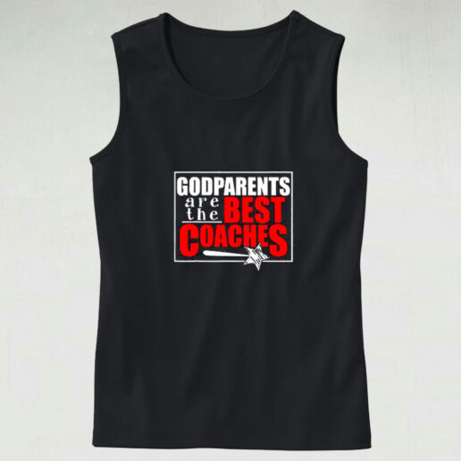 Godparent New First Time Godmother Godfather Coaches+ Graphic Tank Top