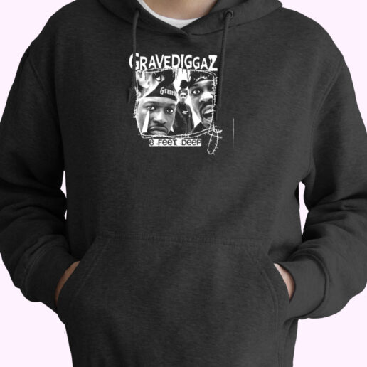 Gravediggaz Old School Hip Hop Essential Hoodie