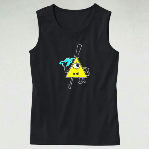 Gravity Falls Bill Cipher Walking Graphic Tank Top