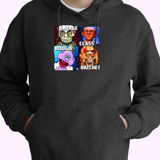 Great Jeff Dunham Characters Savage Classy Rachet Bougie Essential Hoodie