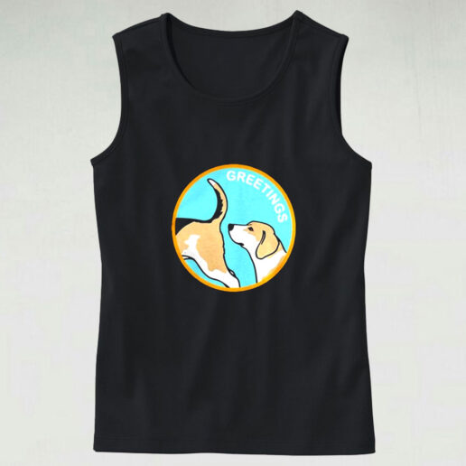 Greetings Dog 2020 Graphic Tank Top