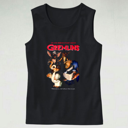 Gremlins Homeage Style Graphic Tank Top