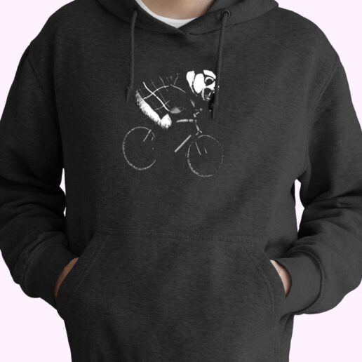 Grey Style Hipster Panda Essential Hoodie