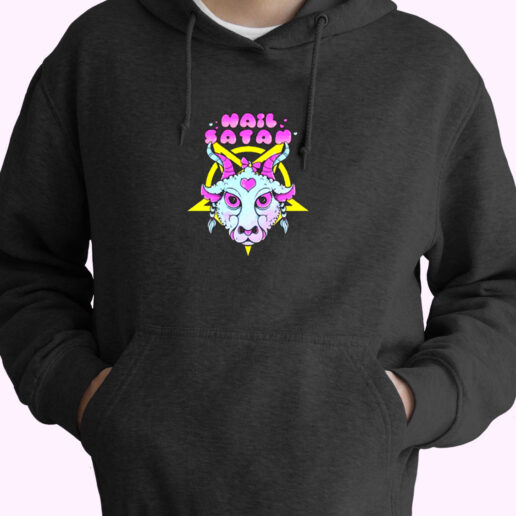 Hail Satan Essential Hoodie