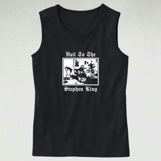 Hail To The Stephen King Graphic Tank Top