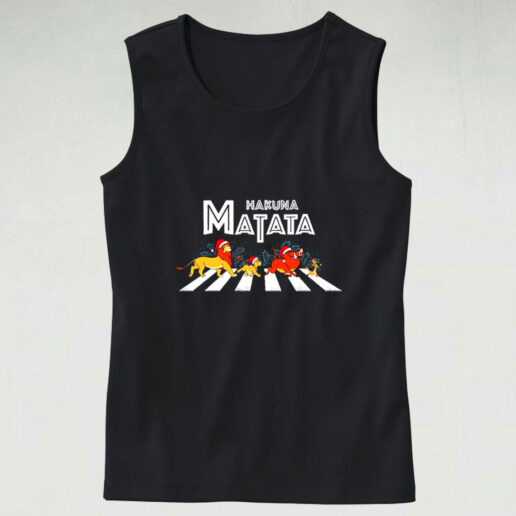 Hakuna Matata Christmas Graphic Tank Top