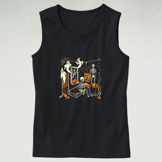 Halloween Party Graphic Tank Top