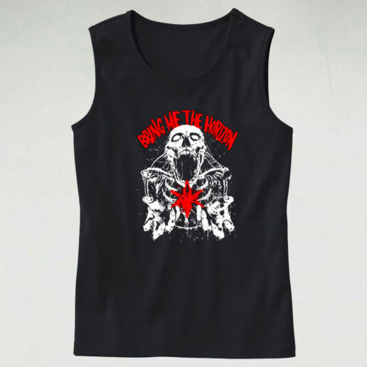 Halloween Satan Bring Me The Horizon Graphic Tank Top