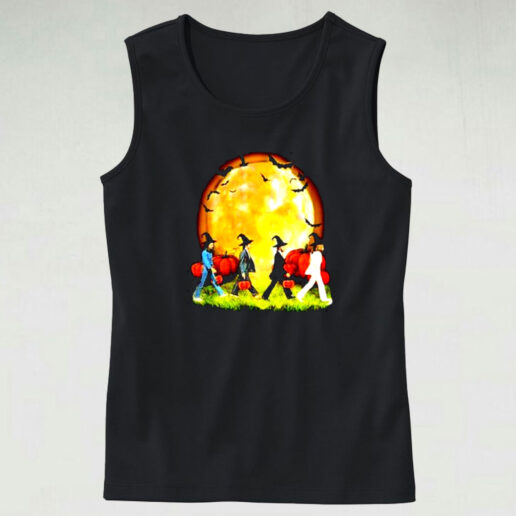 Halloween The Beatles Costume Graphic Tank Top