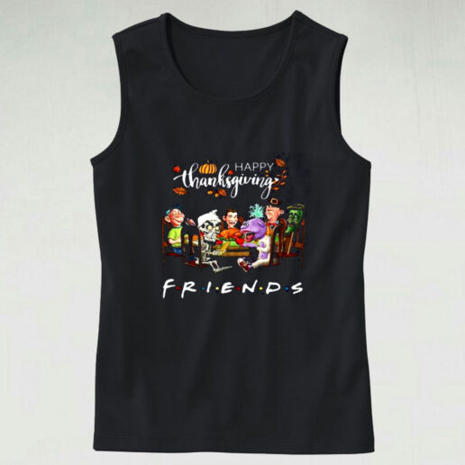 Happy Thanksgiving Friends Tv Show Jeff Dunham Graphic Tank Top